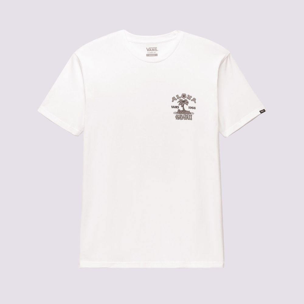 Camiseta-Manga-Corta-Blanca-Hawaii-Aloha-Roster-Hombre-Vans