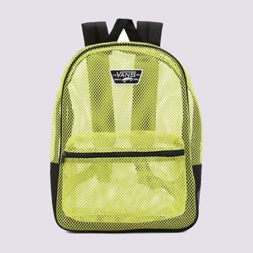Morral-Escolar-Verde-Mesh-New-Skool-Backpack-Niños-Vans