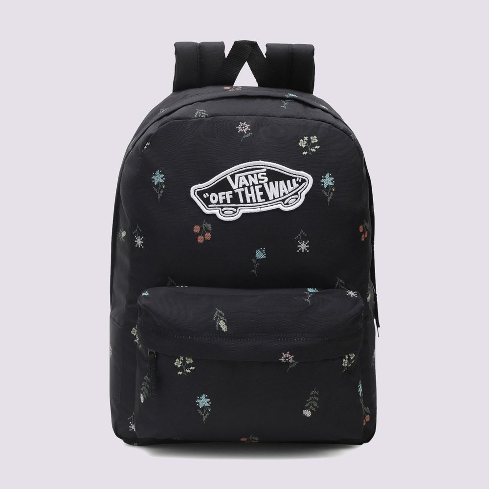 Morral-Clasico-Negro-Realm-Backpack-Mujer-Vans