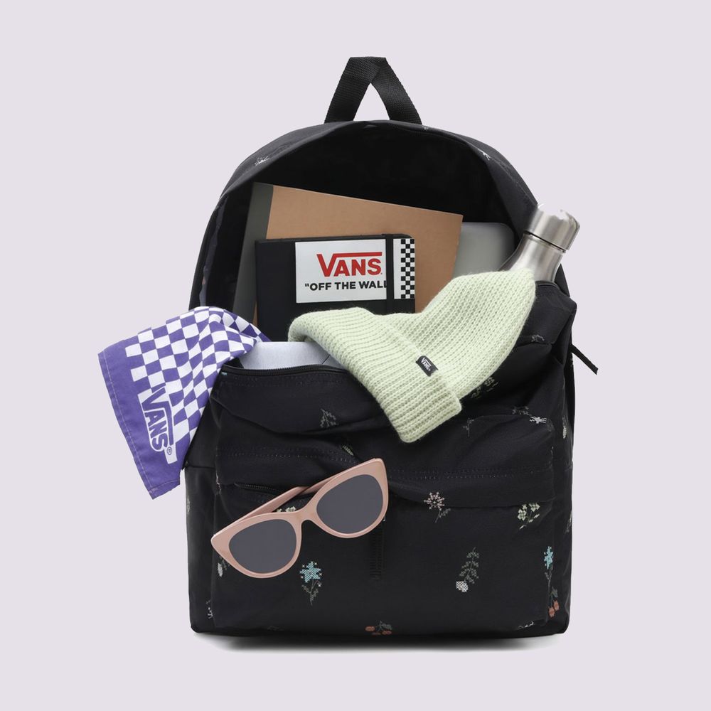 Morral-Clasico-Negro-Realm-Backpack-Mujer-Vans