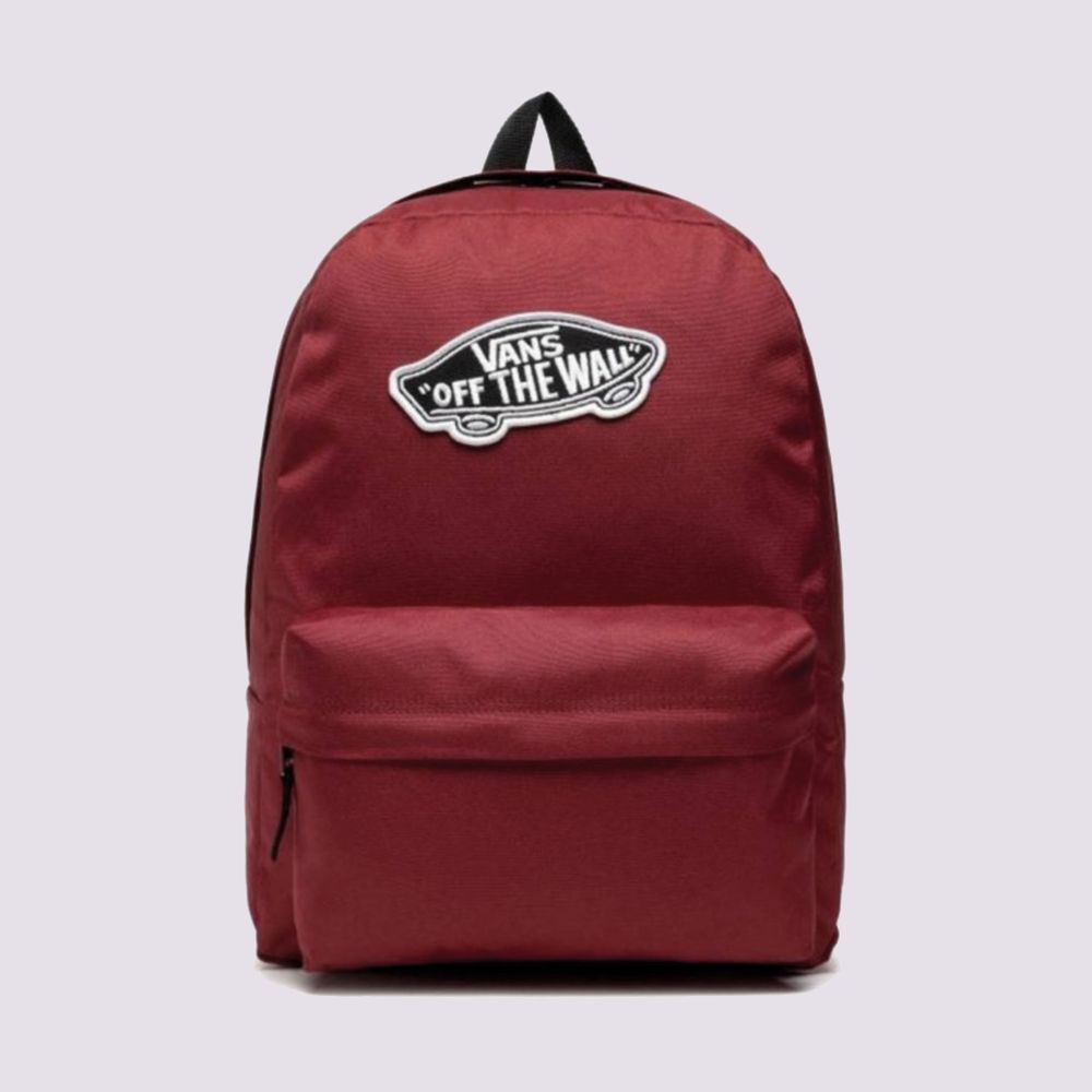 Morral-Clasico-Rojo-Realm-Backpack-Mujer-Vans