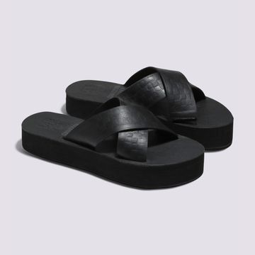 Sandalias-Surf-Plataforma-Negras-Cross-Strap-Mega-Vans