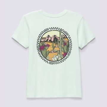 Camiseta-Manga-Corta-Verde-Stuck-On-You-Mujer-Vans