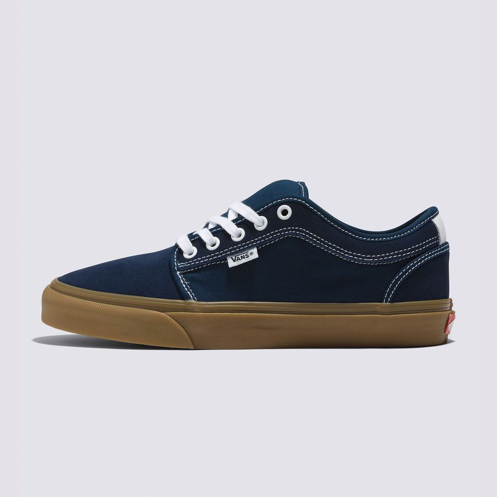 Compra Tenis Skate Suela de Goma Azules Chukka Low en Vans