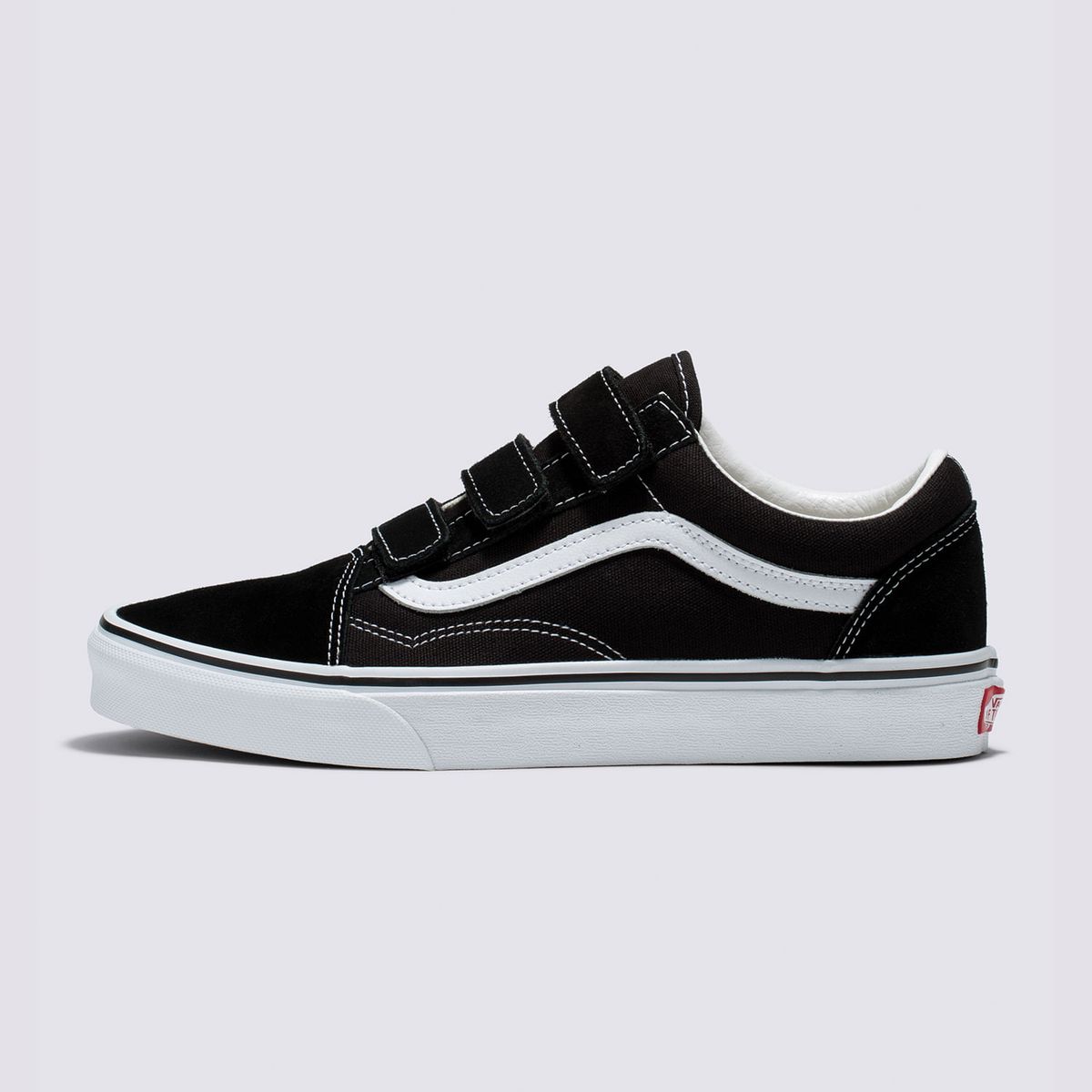 Compra Tenis Cl sicos de Gamuza Negros Old Skool V en Vans