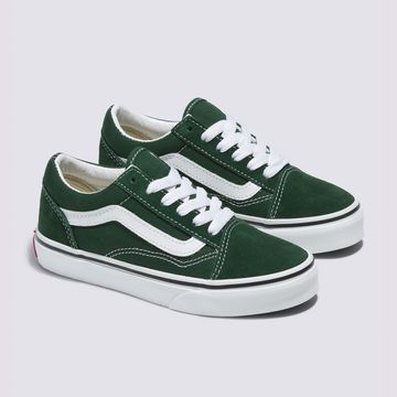 Tenis-Clasicos-Verdes-Old-Skool-Niños-Vans