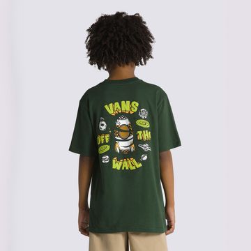 Camiseta-Manga-Corta-Verde-Space-Junk-Niños-Vans