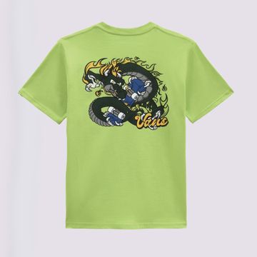Camiseta-Manga-Corta-Verde-Gnardragon-Ss-Niños-Vans