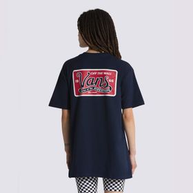 Camiseta-Manga-Corta-Azul-Home-Of-The-Sidestripe-Hombre-Vans