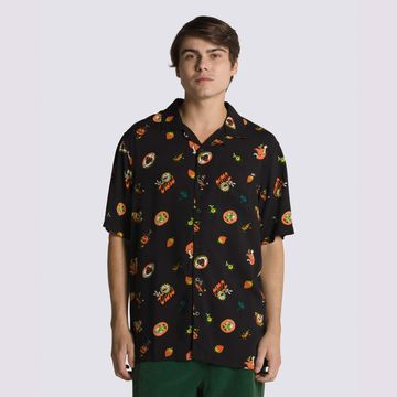 Camiseta-Manga-Corta-Negra-Stickers-Ss-Shirt-Hombre-Vans