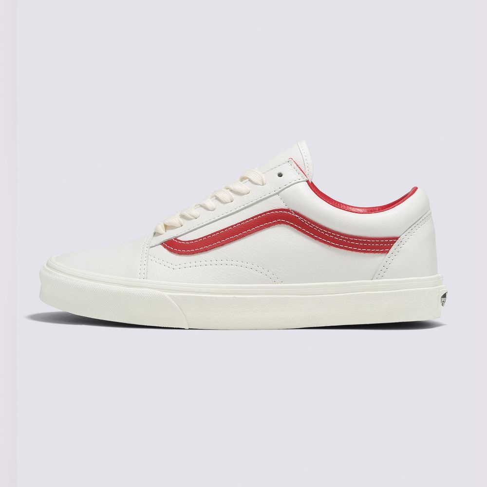 Tenis-Clasicos-Blancos-Old-Skool-Vintage-Leather-Vans