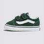 Tenis-Clasicos-De-Velcro-Verdes-Old-Skool-V-Niños-Vans-Talla--10M