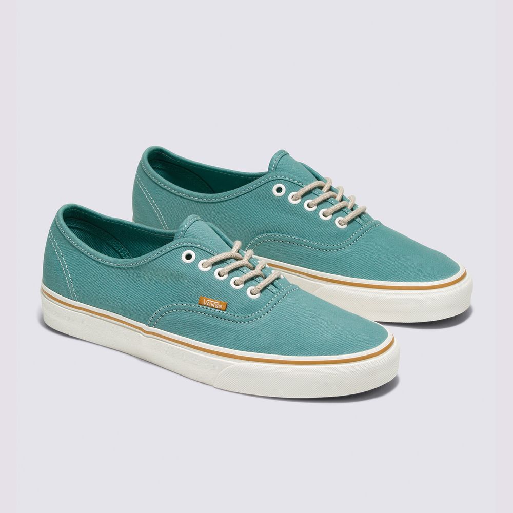 Tenis-Clasicos-Verdes-Authentic-Checkrboard-Vans-Talla--9.5M