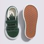 Tenis-Clasicos-De-Velcro-Verdes-Old-Skool-V-Niños-Vans-Talla--10M