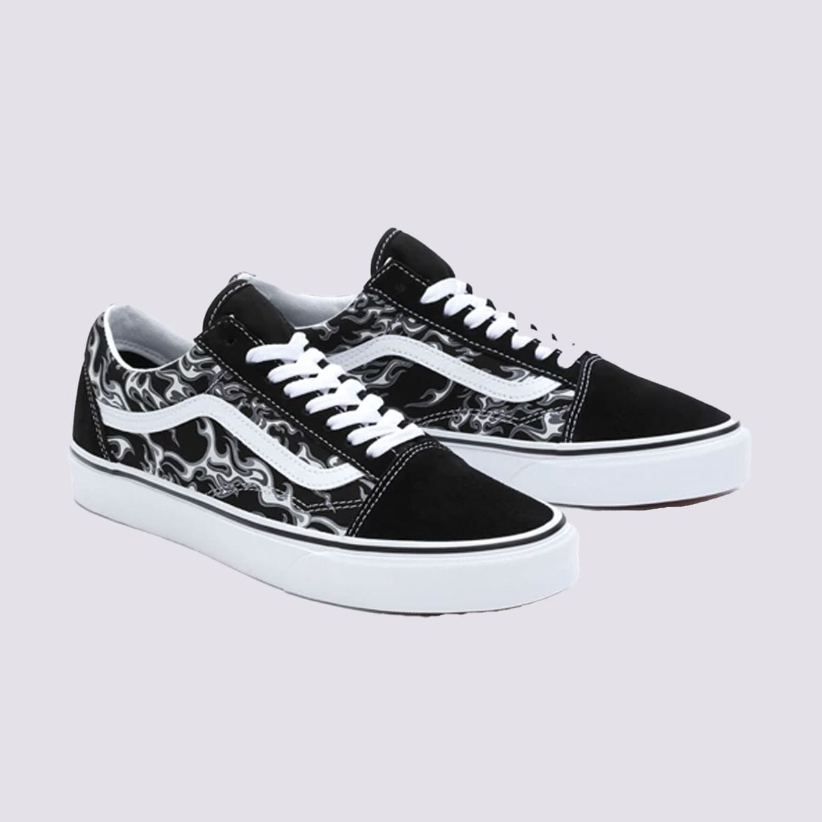 Compra Tenis Clásicos Negros Old Skool Flames en Vans Colombia Tienda Oficial Vans