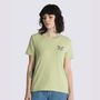 Camiseta-Verde-Skullfly-Crew-Mujer-Vans