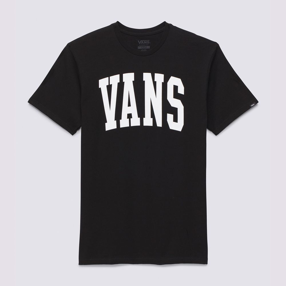 Camiseta-Manga-Corta-Negra-Vans-Arched-Ss-Tee-Hombre-Vans