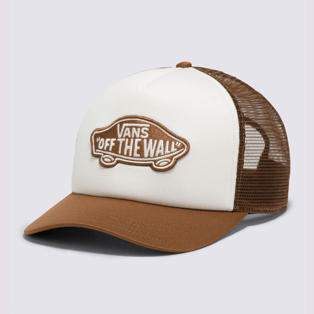 Gorra-Clasica-Marron-Patch-Curved-Bill-Trucker-Hombre-Vans