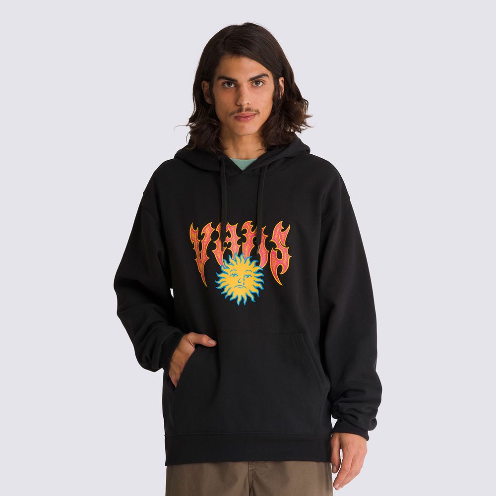Buzo-Pullover-Negro-Bummer-Summer-Po-Hombre-Vans