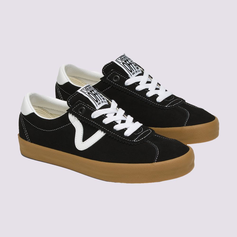 Tenis-Clasicos-Suela-de-Goma-Negros-Sport-Low-Vans