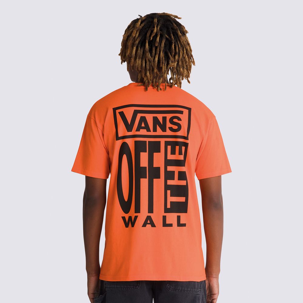 Camiseta-Manga-Corta-Naranja-Ave-Ss-Tee-Hombre-Vans