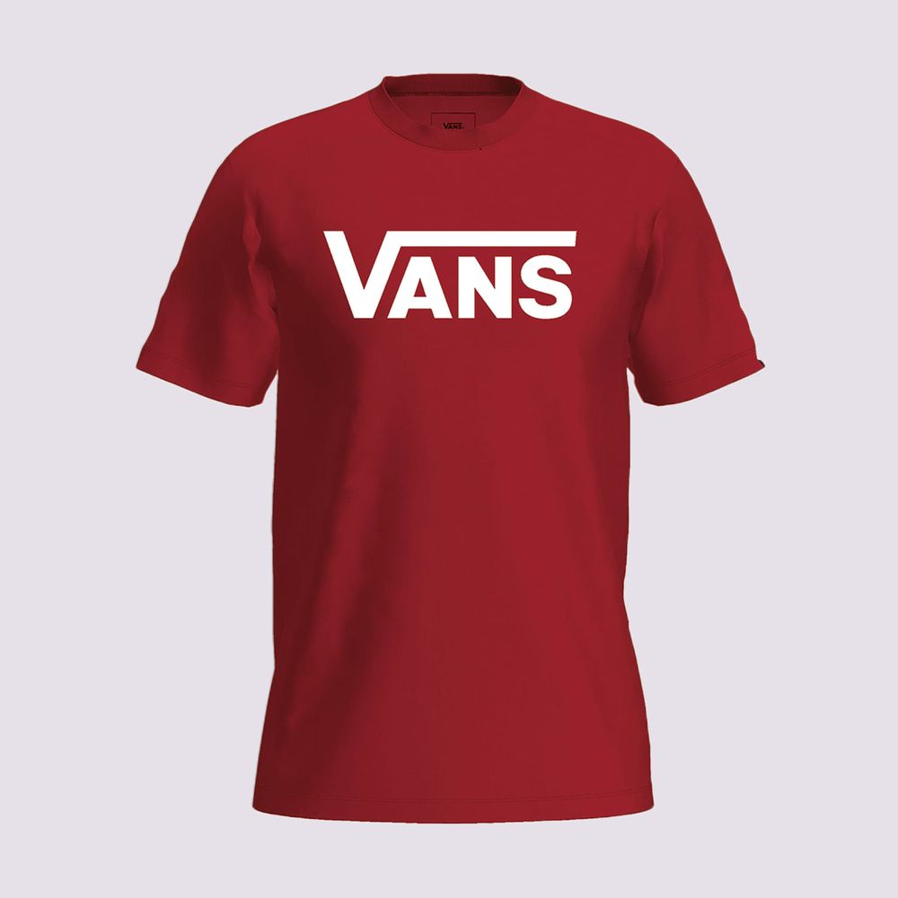 Camiseta-Clasica-Roja-By-Classic-Boys-Niños-Vans