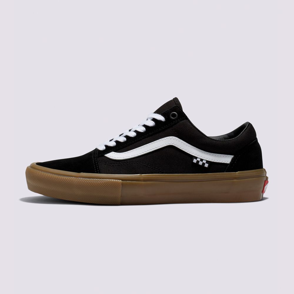 Tenis-Skate-Negros-Old-Skool-Gum-Hombre-Vans
