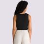 Camiseta-Crop-Top-Negra-Drew-Rib-Tank-Mujer-Vans