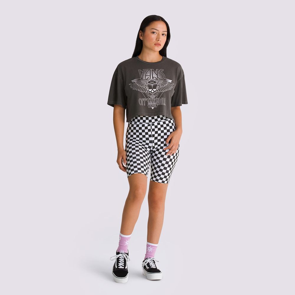 Camiseta-Corta-Negra-Never-Gone-Relax-Crop-Mujer-Vans