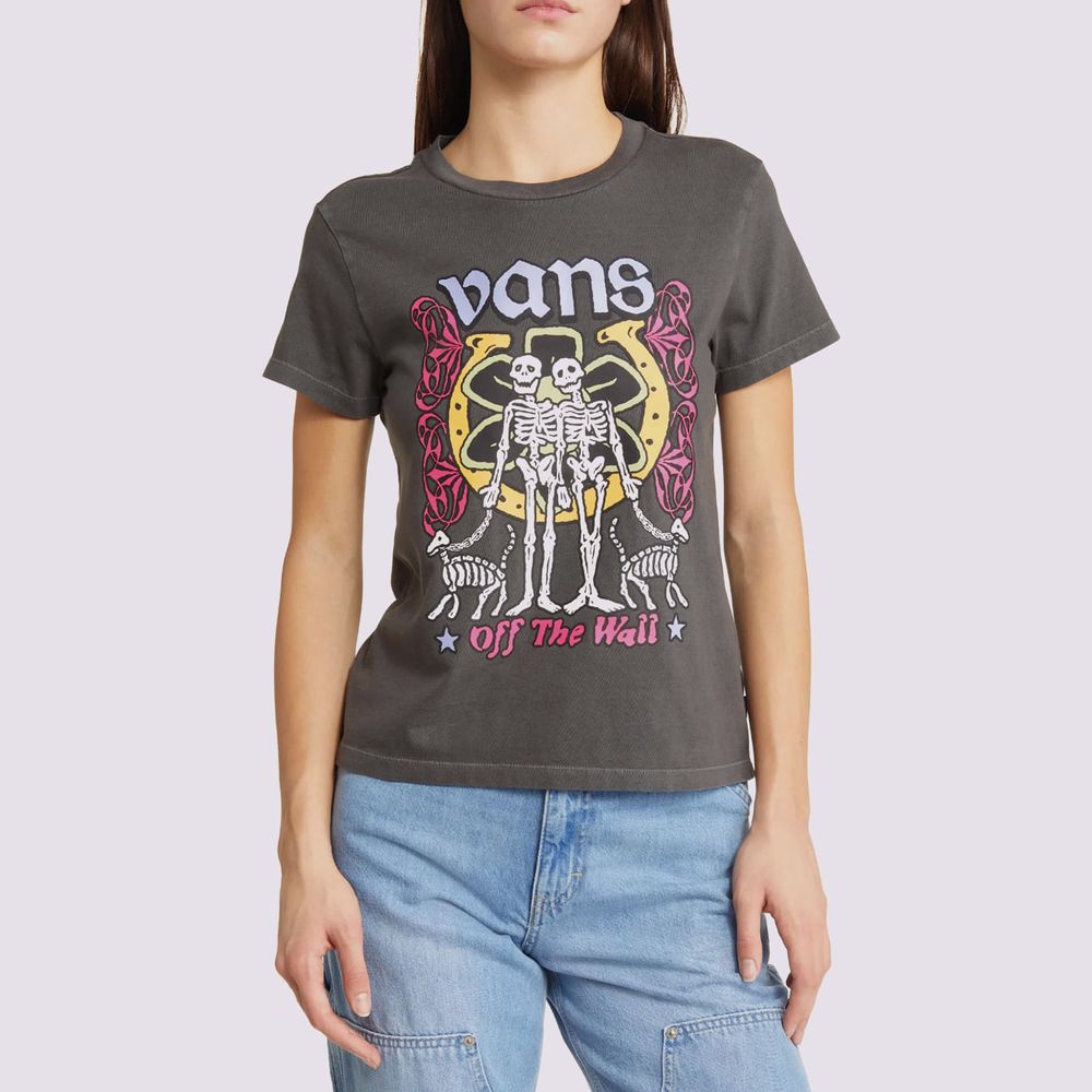 Camiseta-Manga-Corta-Negra-Bodean-Crew-Mujer-Vans