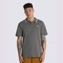 Camiseta-Manga-Corta-Gris-Halecrest-Polo-Shirt-Hombre-Vans