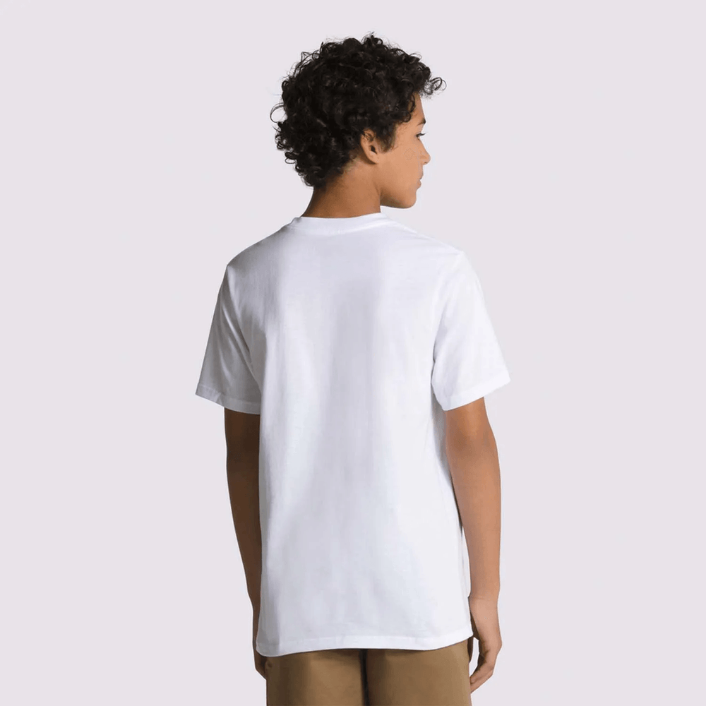 Camiseta-Manga-Corta-Blanca-Vans-Classic-Niños