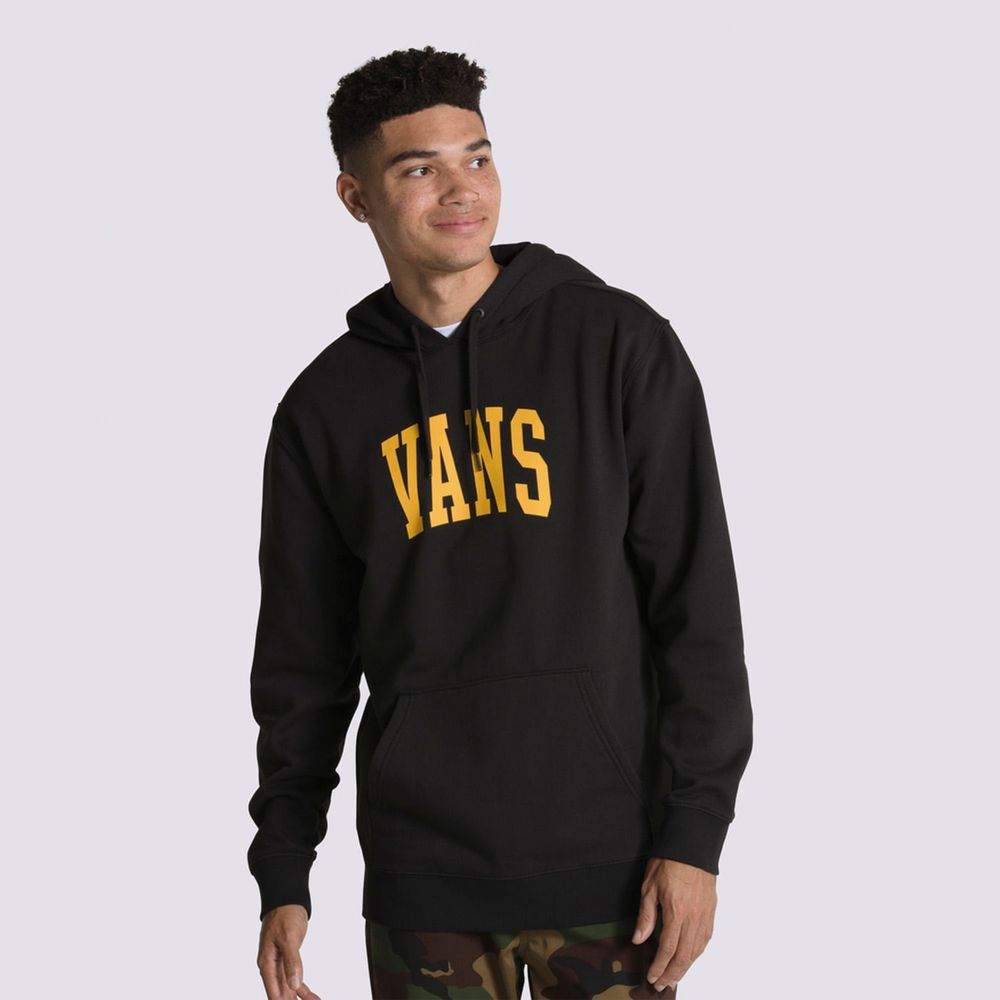 Buzo-Pullover-Con-Capucha-Negro-Varsity-Po-Hombre-Vans