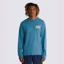 Camiseta-Manga-Larga-Azul-Petal-And-Pest-Ls-Tee-Hombre-Vans