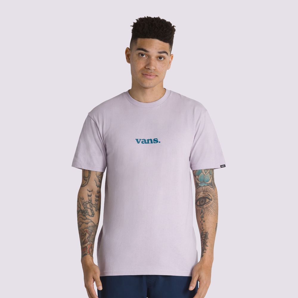 Camiseta-Manga-Corta-Morada-Lower-Corecase-Hombre-Vans