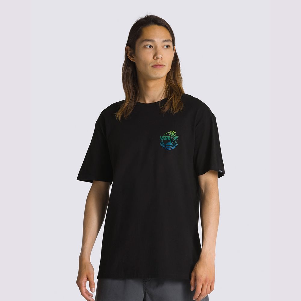 Camiseta-Clasica-Negra-Classic-Mini-Dual-Palm-Ii-Hombre-Vans