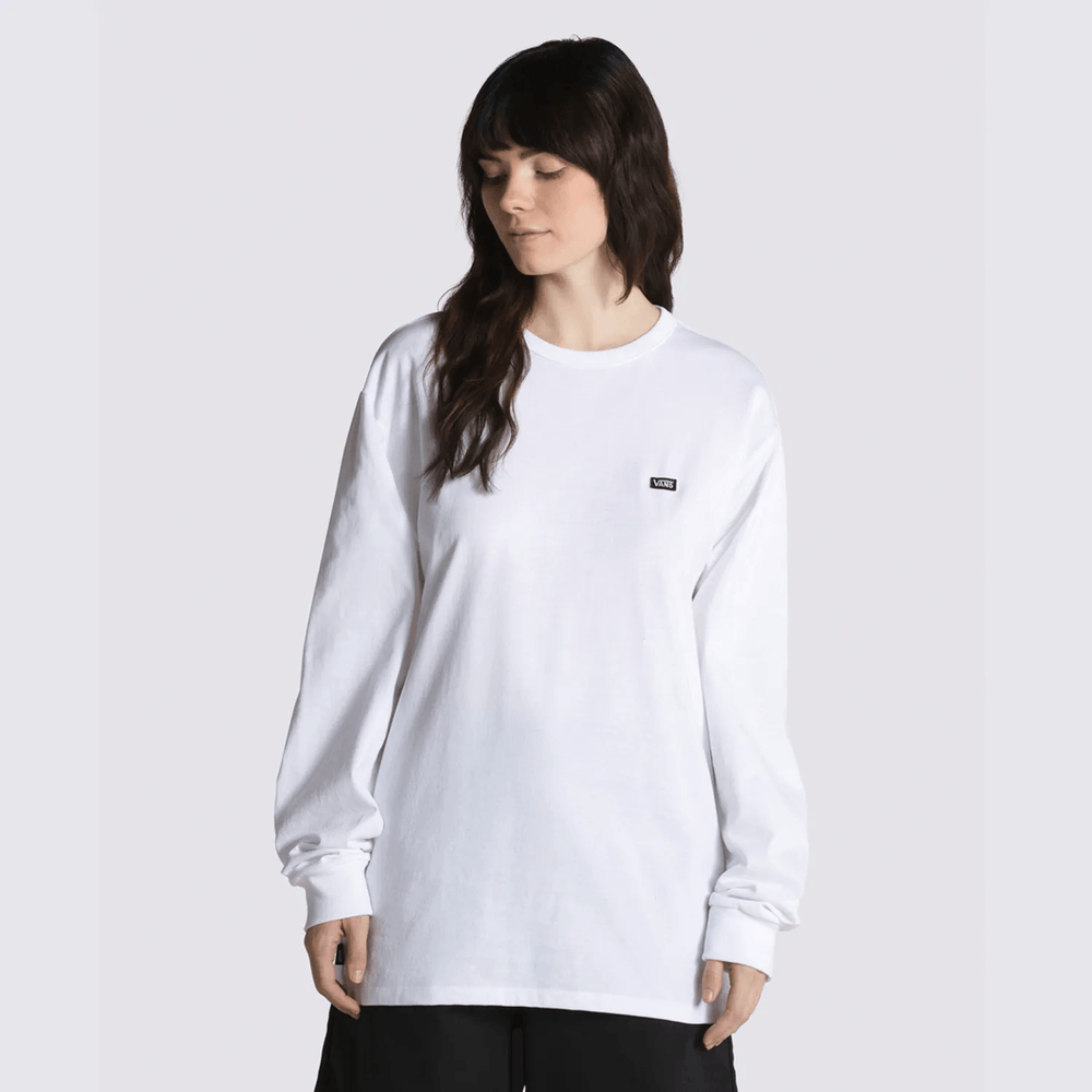 Camiseta-Manga-Larga-Blanca-Off-The-Wall-Classic-Hombre-Vans
