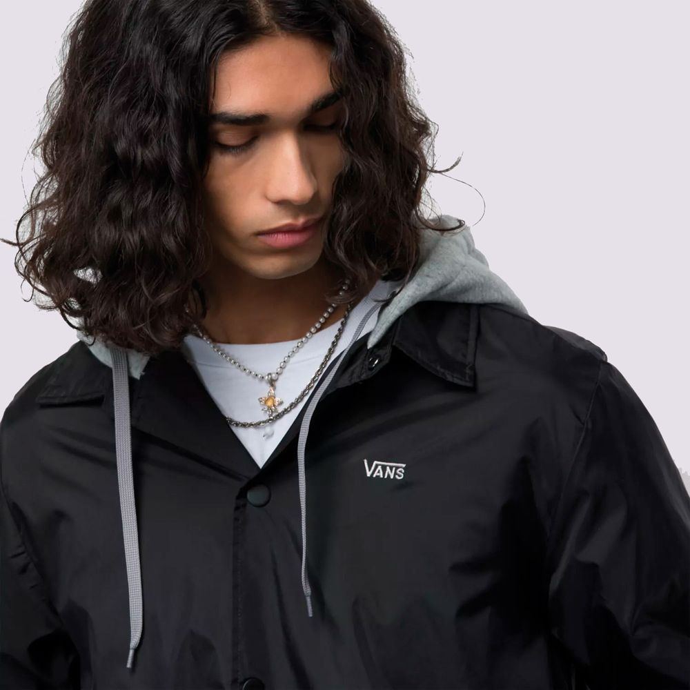 Chaqueta-Con-Capucha-Negra-Mn-Riley-Hombre-Vans