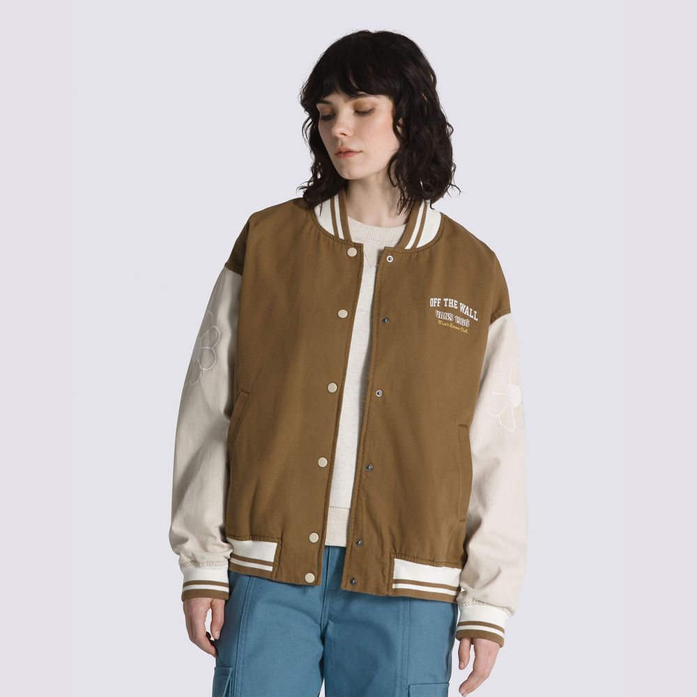 Chaqueta-Marron-Music-Lovers-Club-Bomber-Mujer-Vans