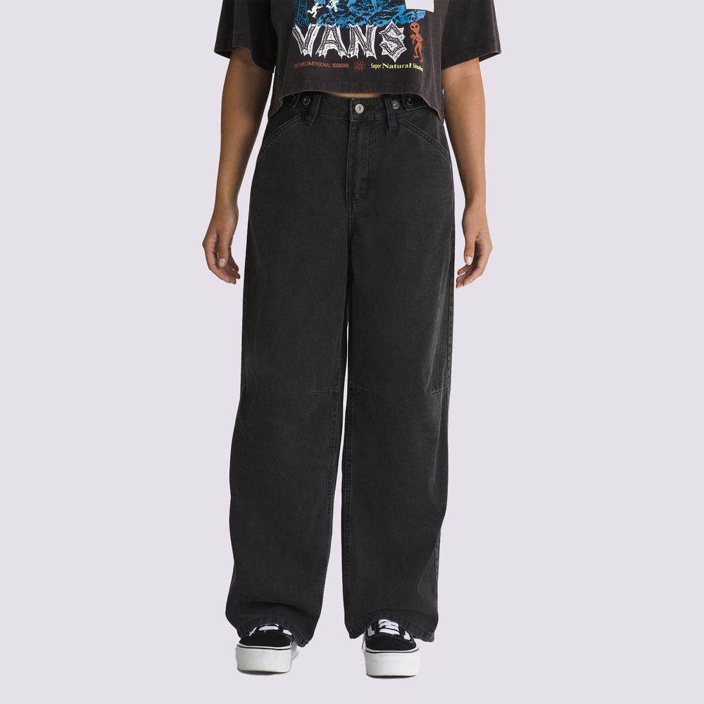 Pantalon-Denim-Negro-Curbside-Mujer-Vans
