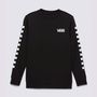 Buzo-Cuello-Redondo-Negro-Exposition-Check-Crew-Niños-Vans