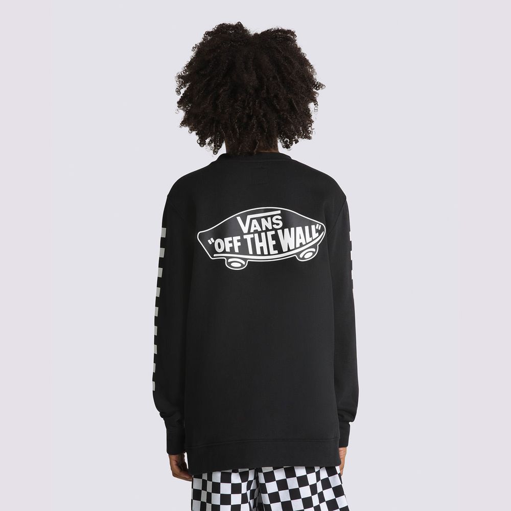 Buzo-Negro-By-Exposition-Check-Crew-Boys-Niños-Vans