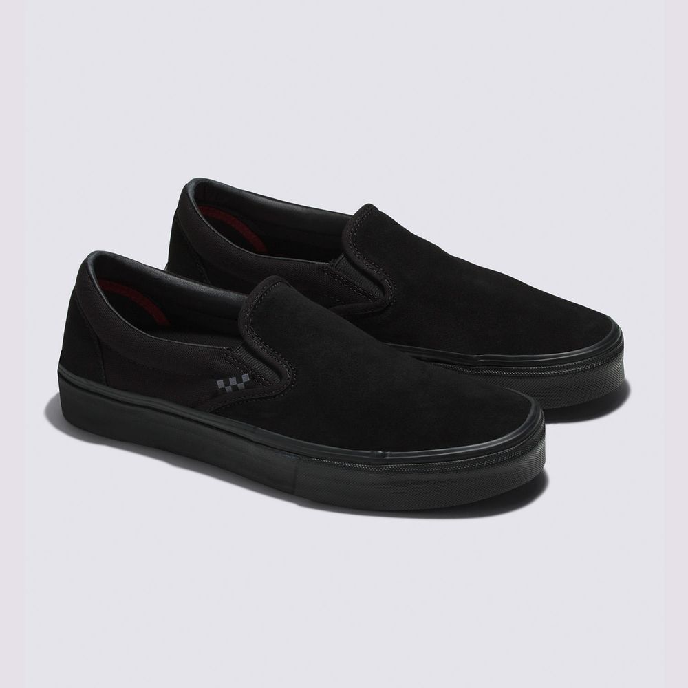Tenis-Skate-Duracap-Negros-Slip-On-Hombre-Vans