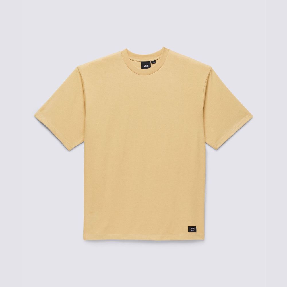 Camiseta-Manga-Corta-Marron-Original-Standards-Hombre-Vans