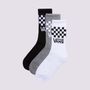 Medias-Negras-Classic-Check-Crew-Hombre-Vans