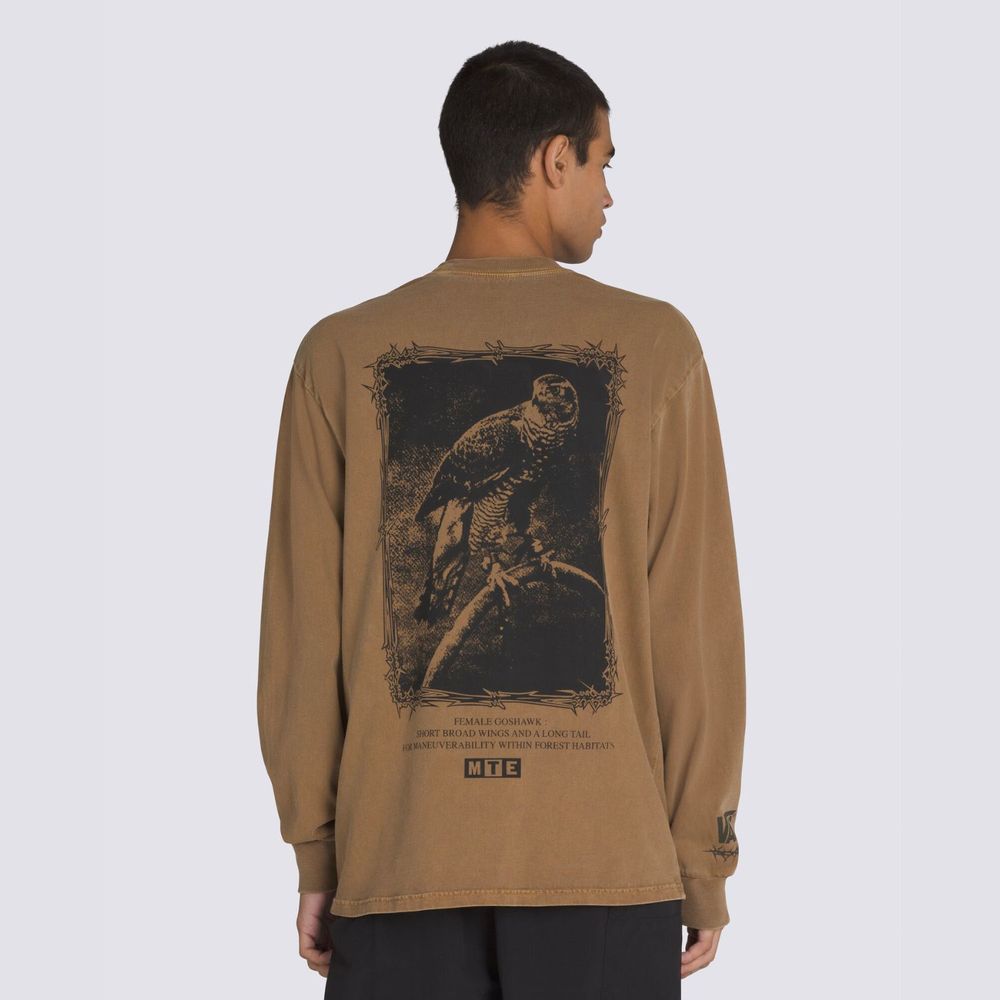 Camiseta-Manga-Larga-Sepia-Mte-Goshawk-Ls-Tee-Hombre-Vans