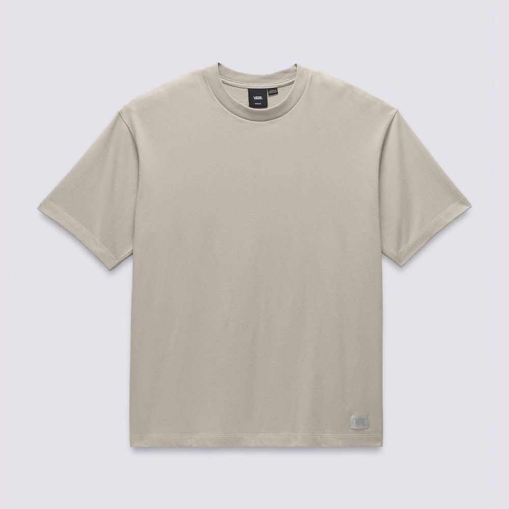 Camiseta-Manga-Corta-Verde-Premium-Ss-Hombre-Vans