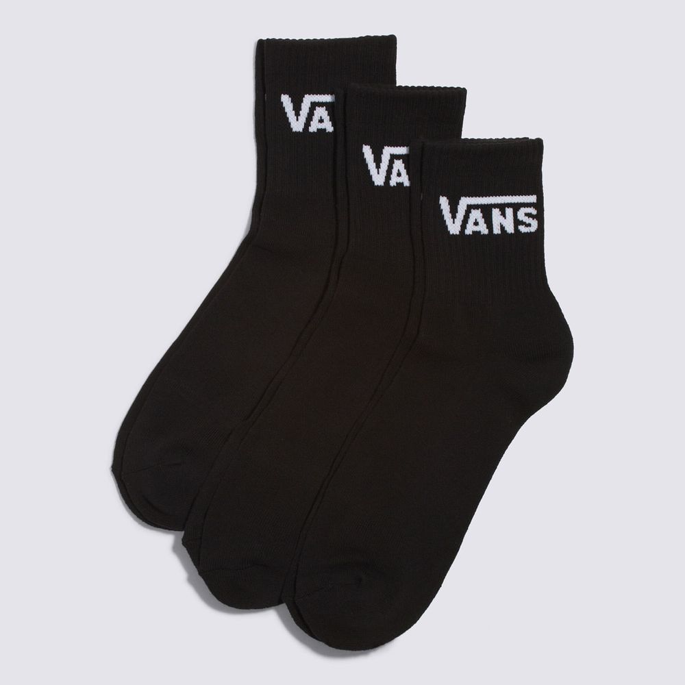 Medias-Negras-Classic-Half-Crew-Vans
