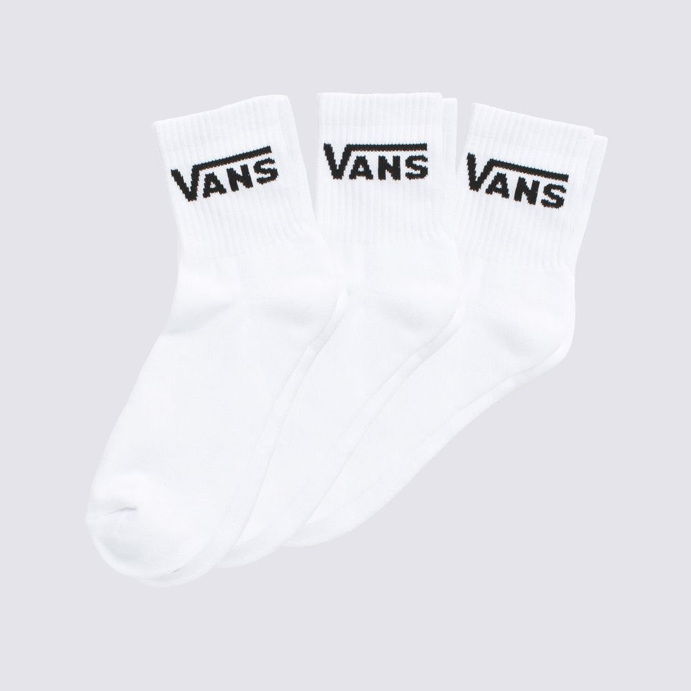 Medias-Blancas-Classic-Half-Crew-Vans